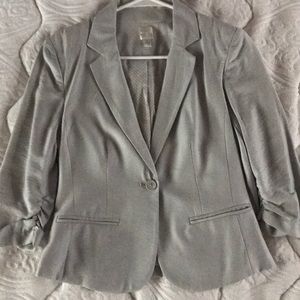 LC Lauren Conrad Light Gray Blazer